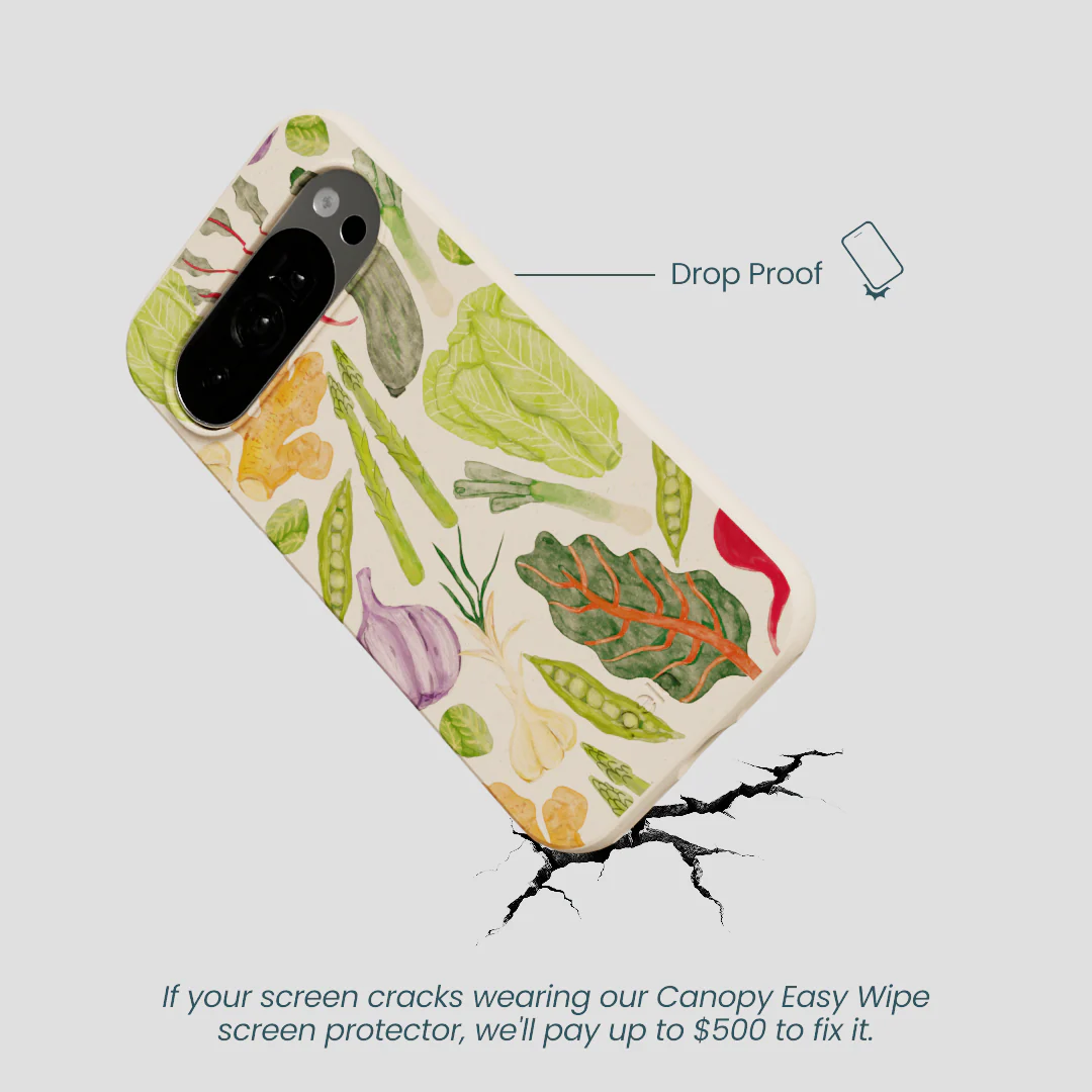 Seashell Veggie Patch Google Pixel 10/10 Pro Case - Image 5
