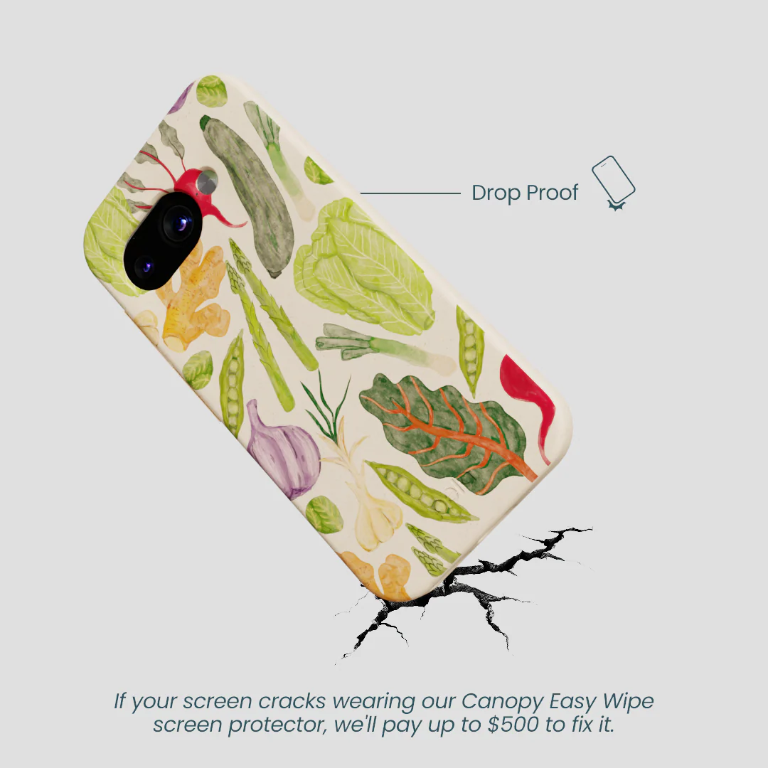 Seashell Veggie Patch Google Pixel 9a Case - Image 5