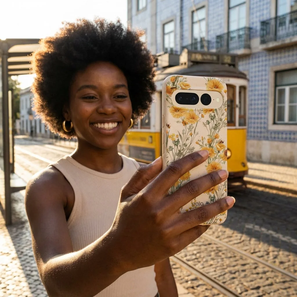 Seashell Vintage Bee Google Pixel 10/10 Pro Case - Image 2