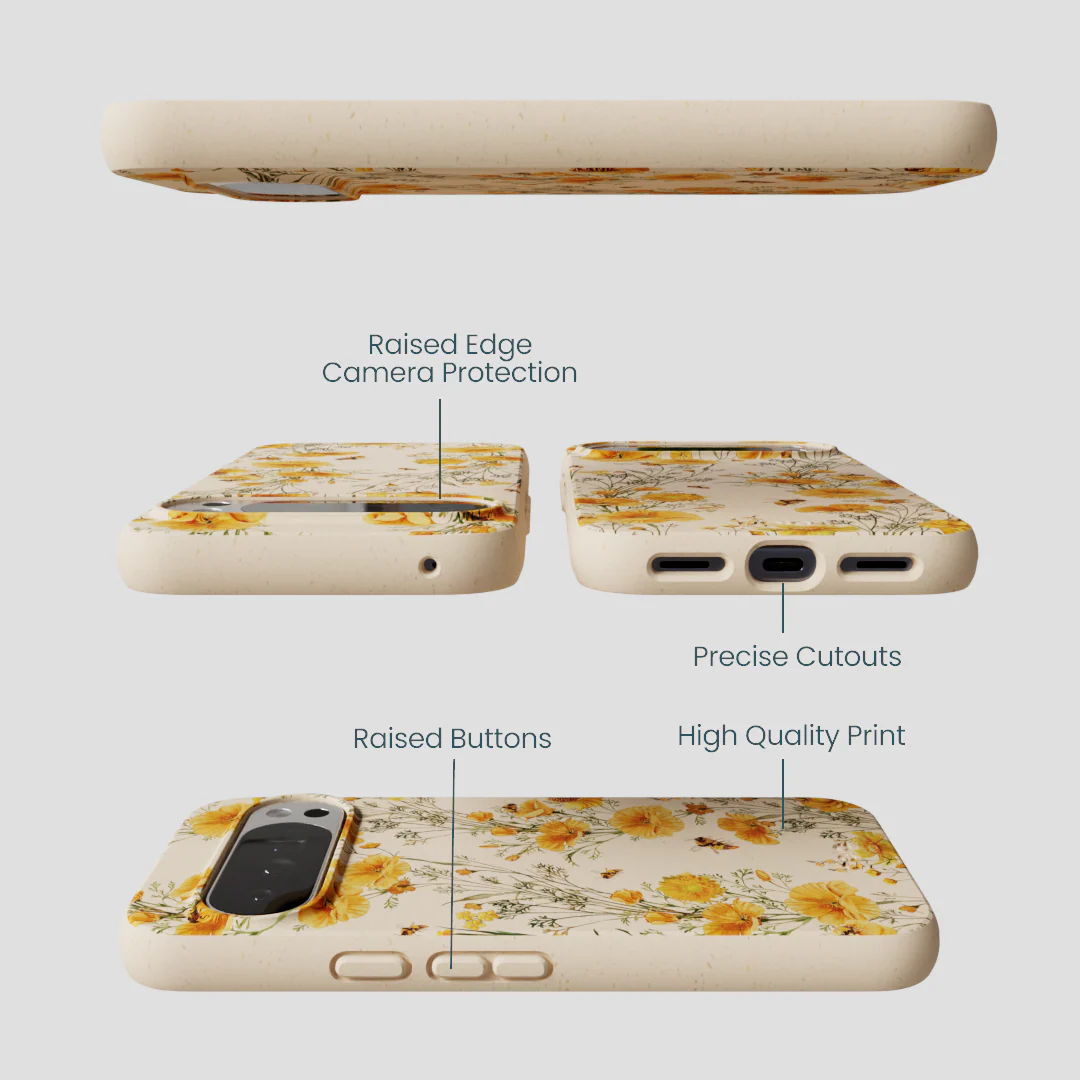 Seashell Vintage Bee Google Pixel 10 Pro XL Case - Image 3
