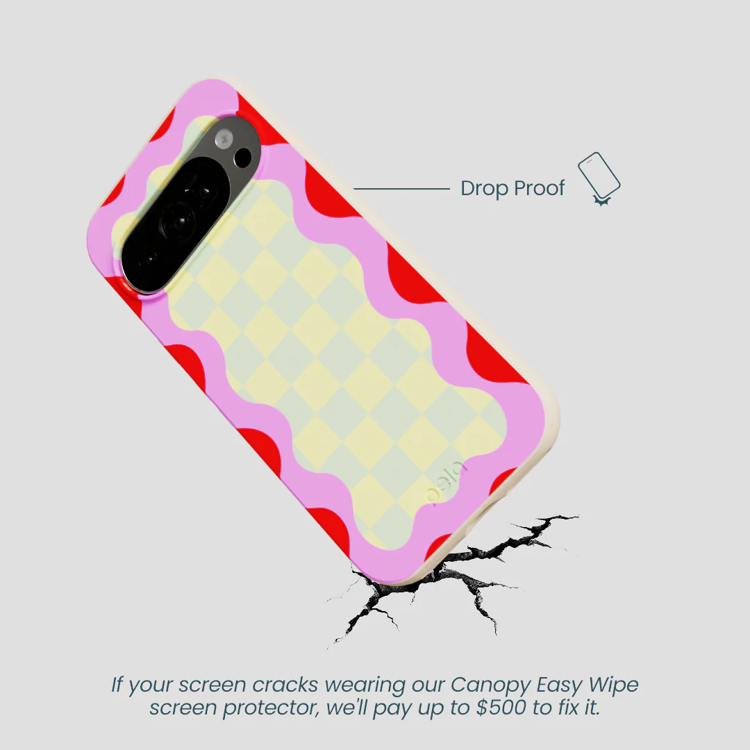 Seashell Warp Grid Google Pixel 10/10 Pro Case - Image 5
