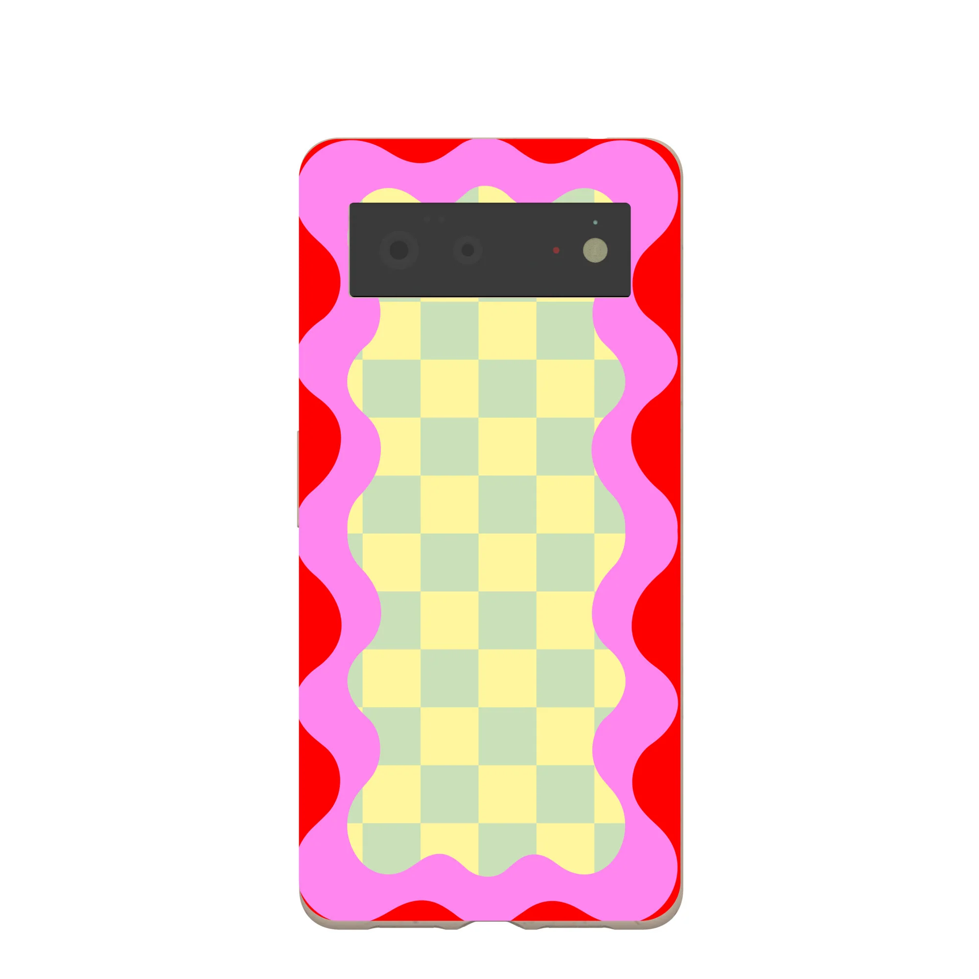 Seashell Warp Grid Google Pixel 6 Case