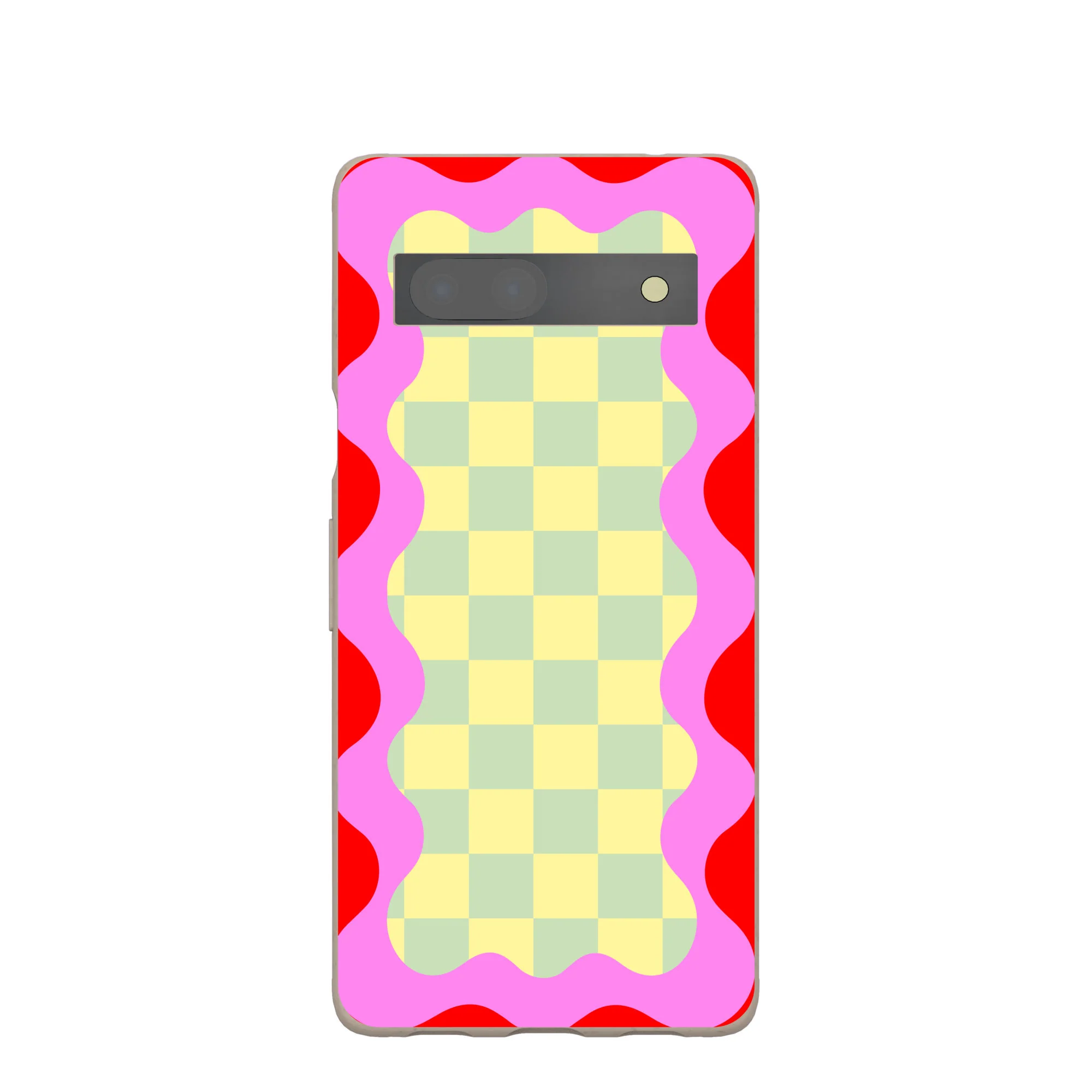 Seashell Warp Grid Google Pixel 7a Case