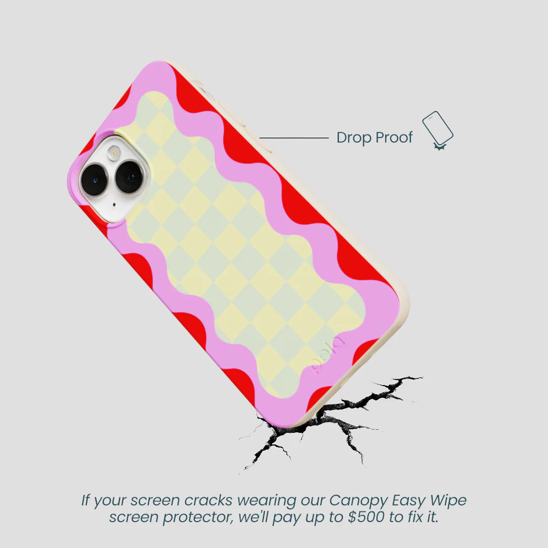 Seashell Warp Grid iPhone 13 Case - Image 5