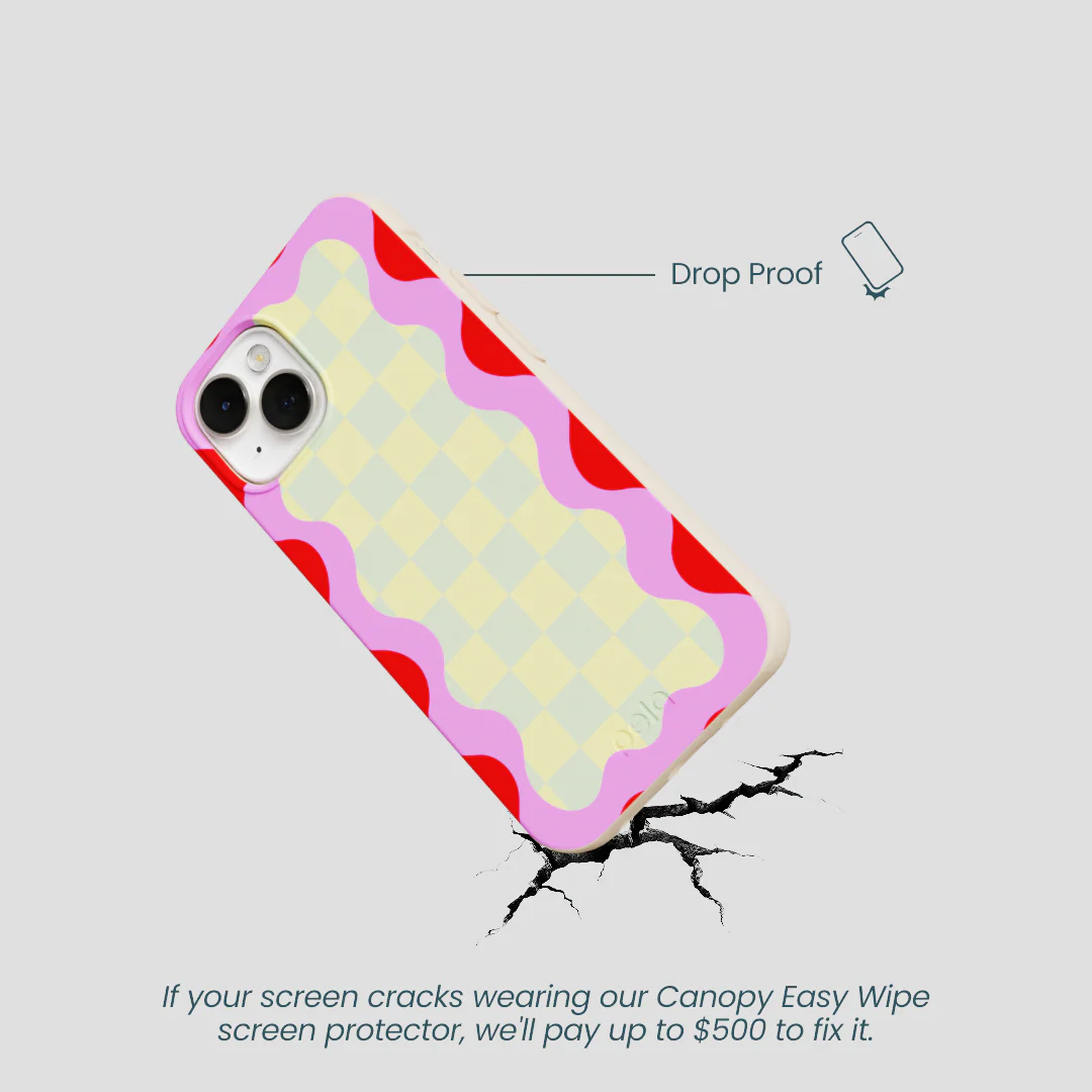 Seashell Warp Grid iPhone 13 Mini Case - Image 5
