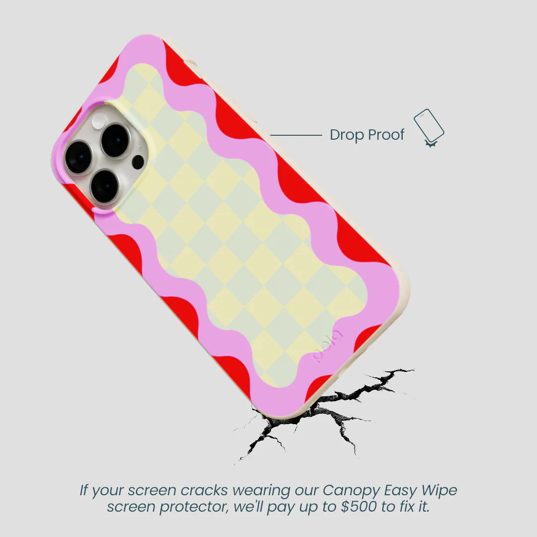 Seashell Warp Grid iPhone 15 Pro Max Case - Image 5
