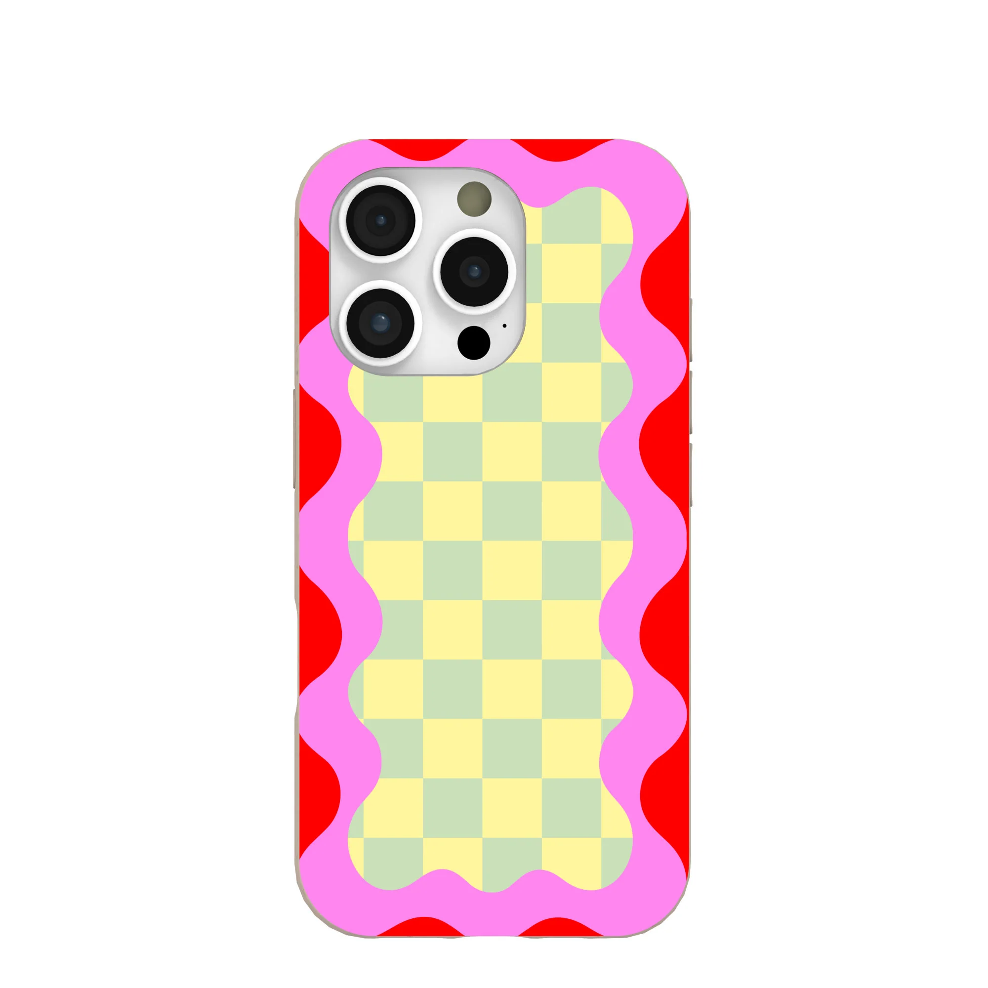 Seashell Warp Grid iPhone 16 Pro Case