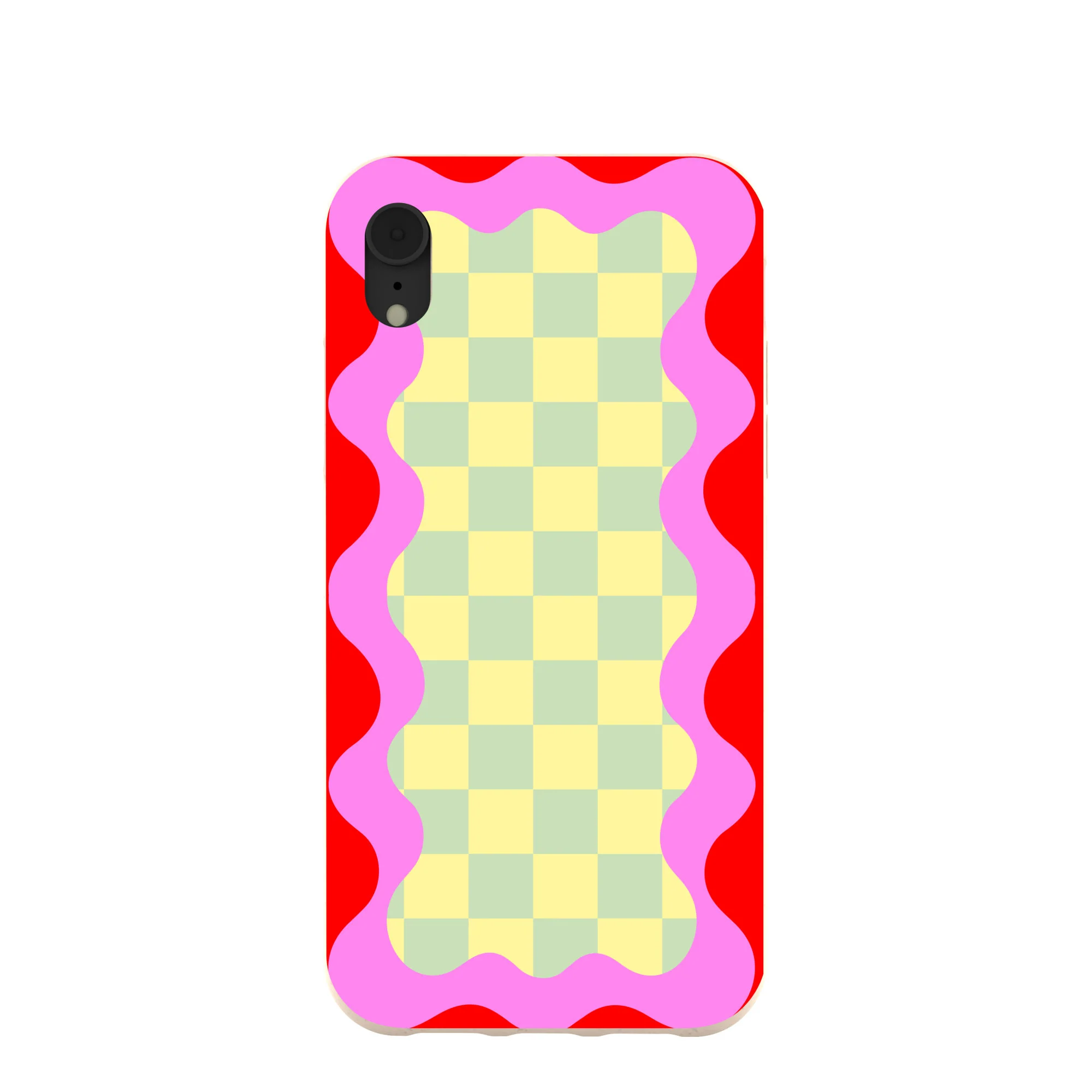 Seashell Warp Grid iPhone XR Case