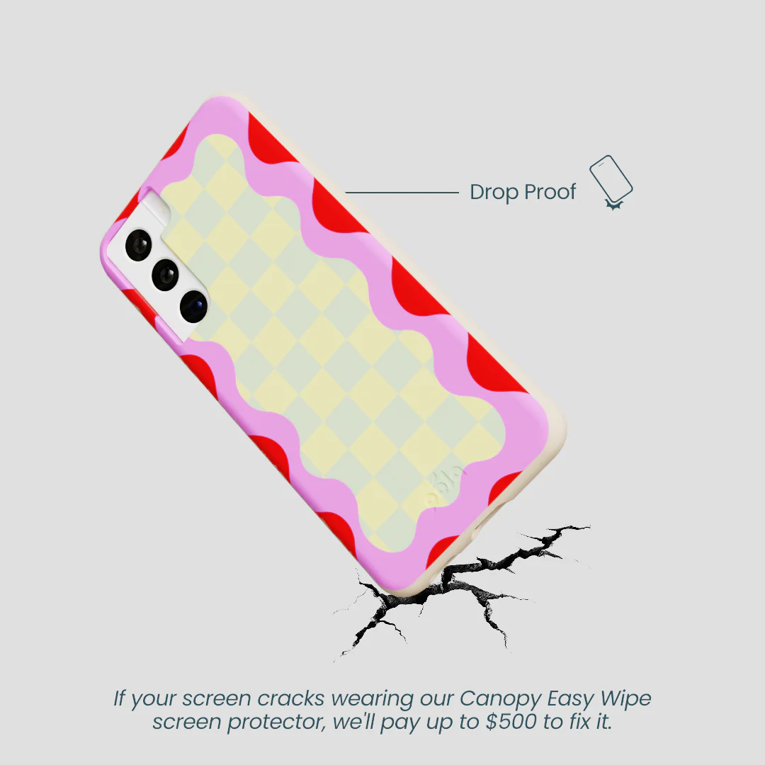 Seashell Warp Grid Samsung Galaxy S21 Case - Image 4