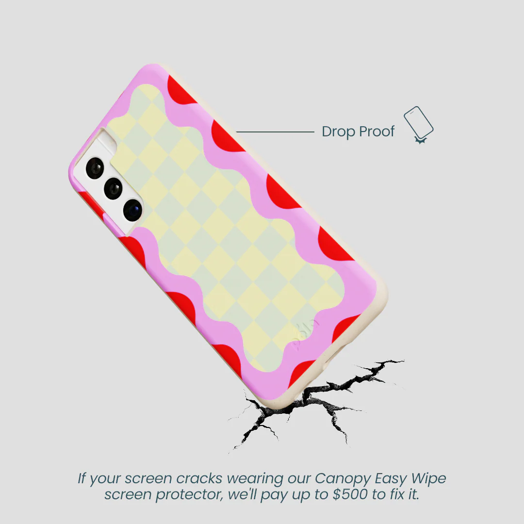 Seashell Warp Grid Samsung Galaxy S22 Case - Image 4