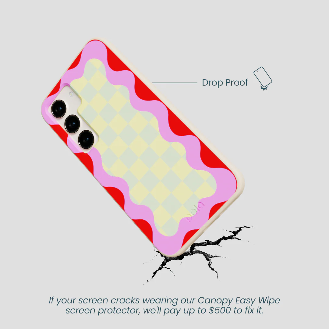 Seashell Warp Grid Samsung Galaxy S23 Case - Image 4
