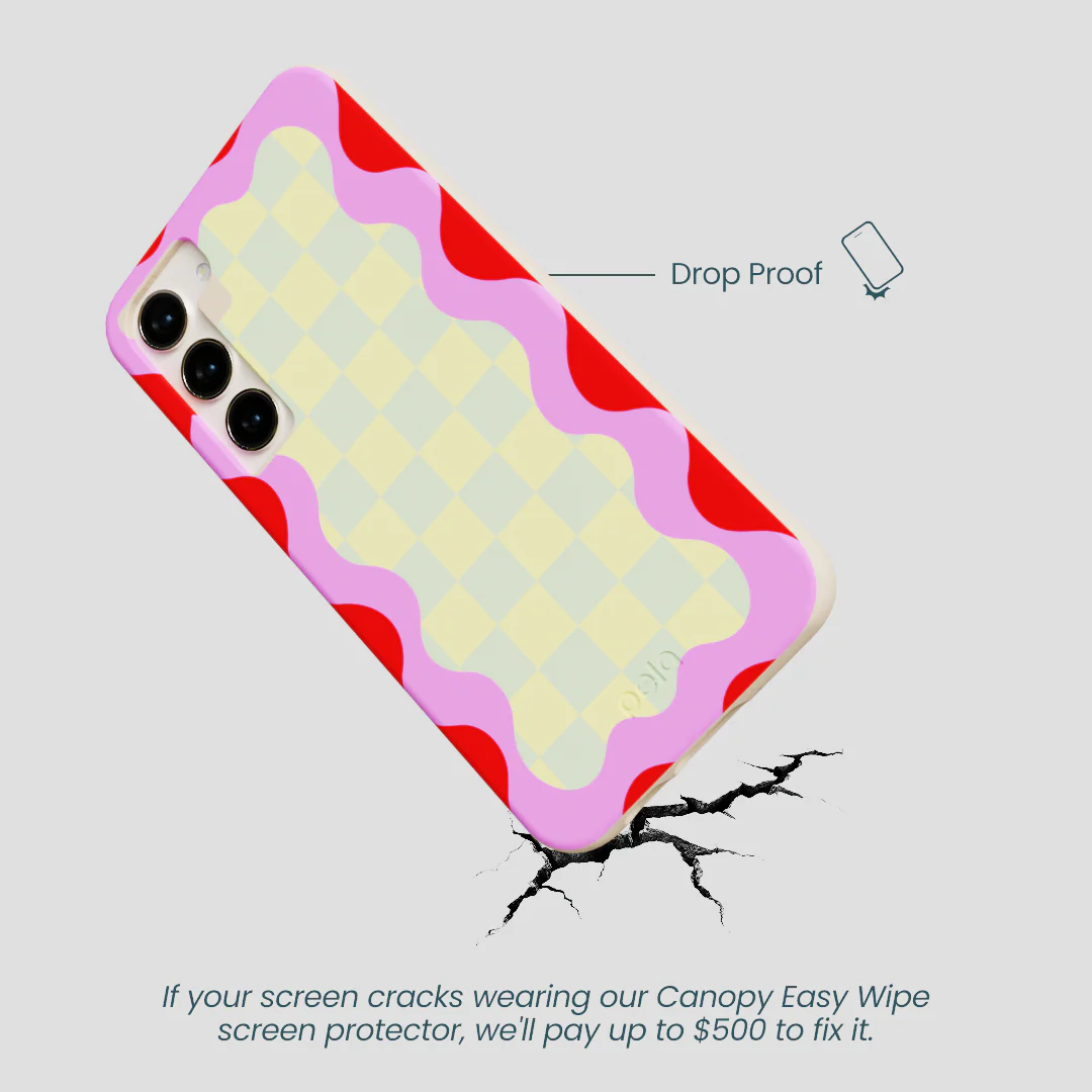 Seashell Warp Grid Samsung Galaxy S24+(Plus) Case - Image 5