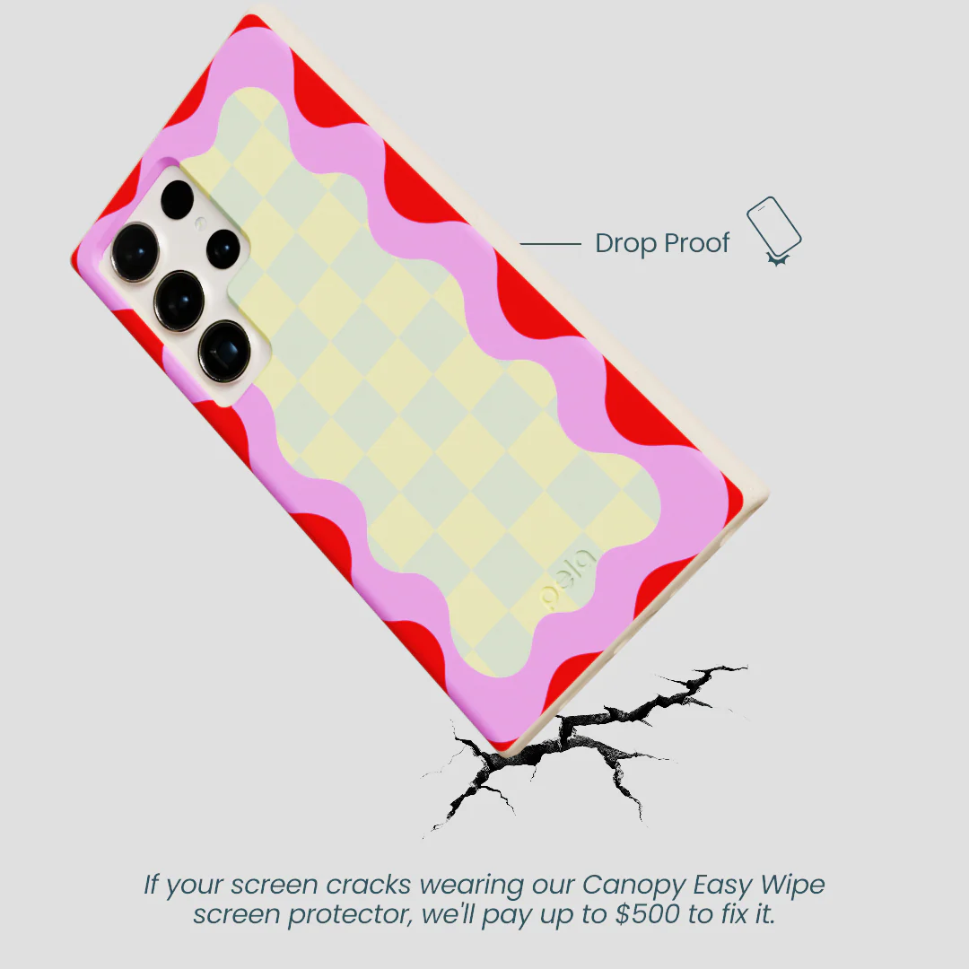 Seashell Warp Grid Samsung Galaxy S24 Ultra Case - Image 5
