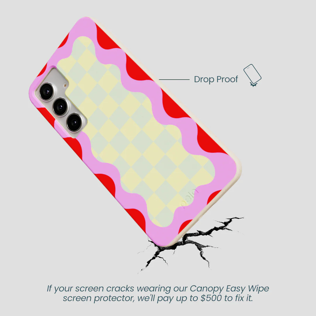Seashell Warp Grid Samsung Galaxy S25+(Plus) Case - Image 5