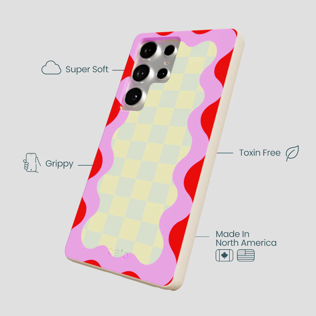 Seashell Warp Grid Samsung Galaxy S25 Ultra Case - Image 4