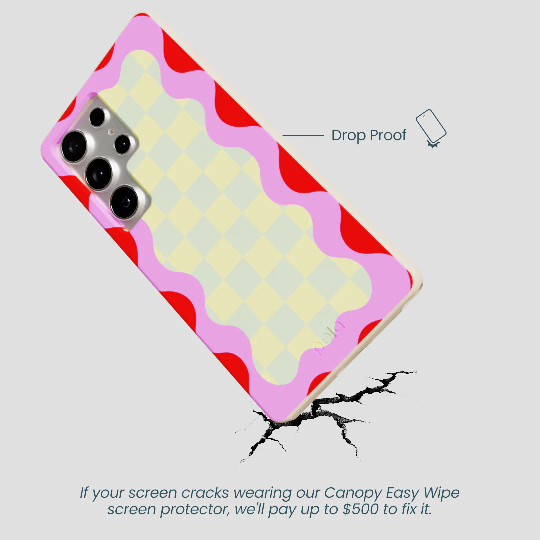 Seashell Warp Grid Samsung Galaxy S25 Ultra Case - Image 5
