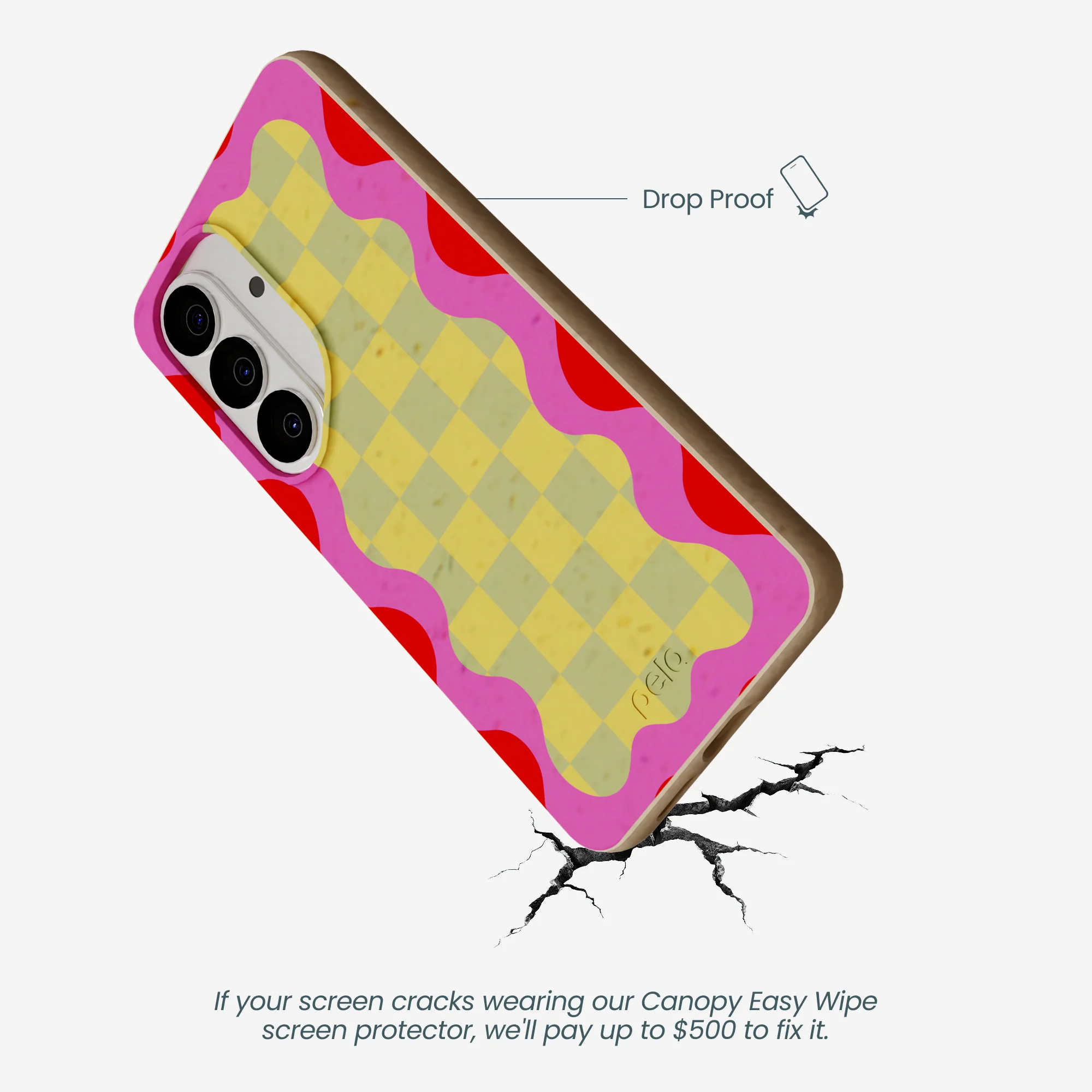Seashell Warp Grid Samsung Galaxy S26 Case - Image 4