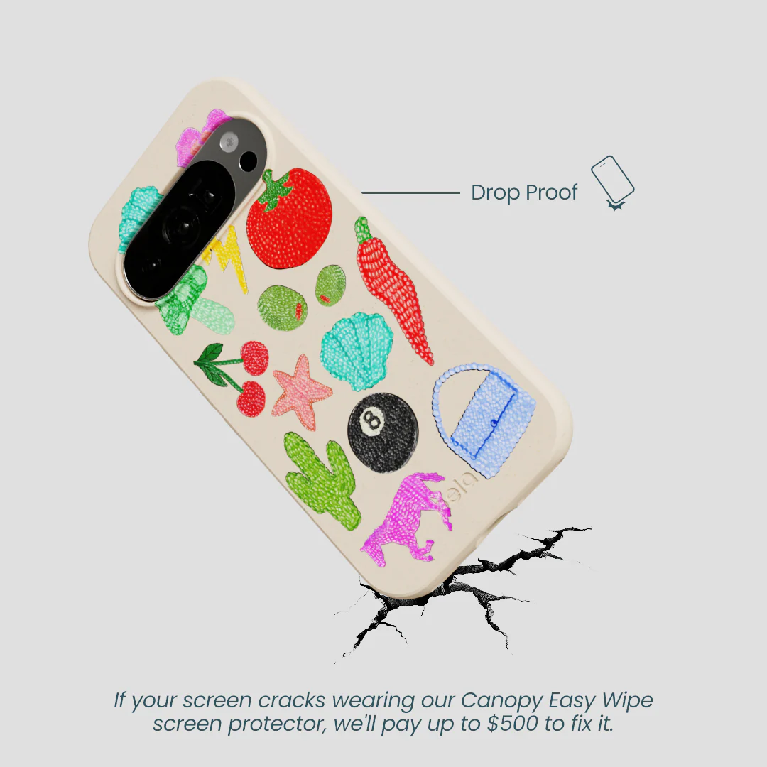 Seashell Whimsy Brooches Google Pixel 10/10 Pro Case - Image 5