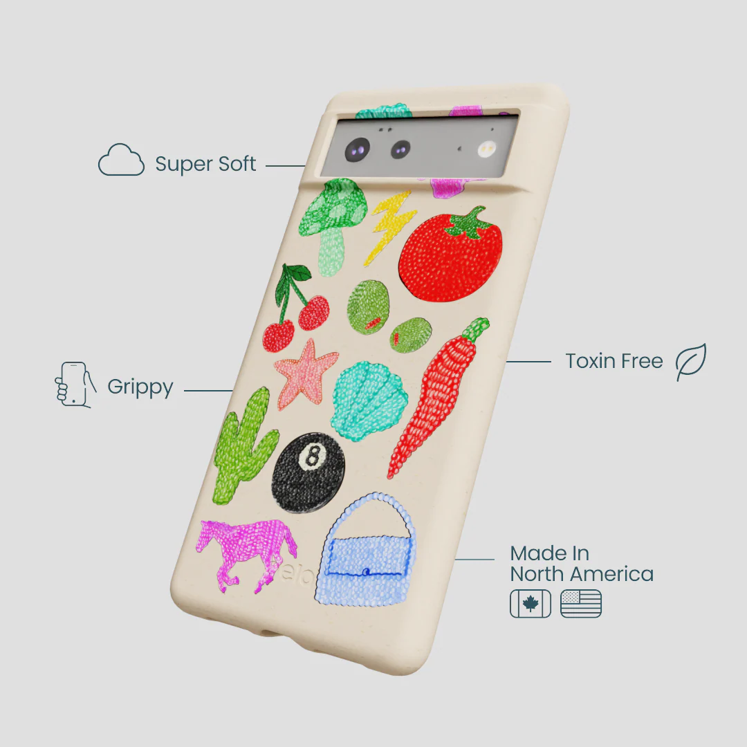 Seashell Whimsy Brooches Google Pixel 6 Case - Image 4