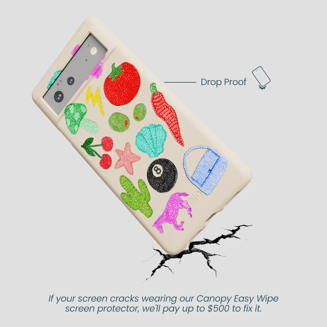 Seashell Whimsy Brooches Google Pixel 6a Case - Image 5