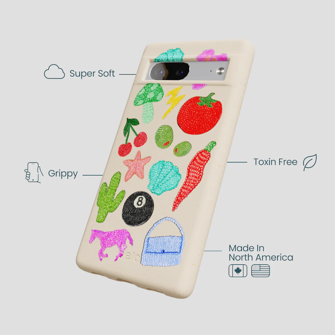Seashell Whimsy Brooches Google Pixel 7 Case - Image 4