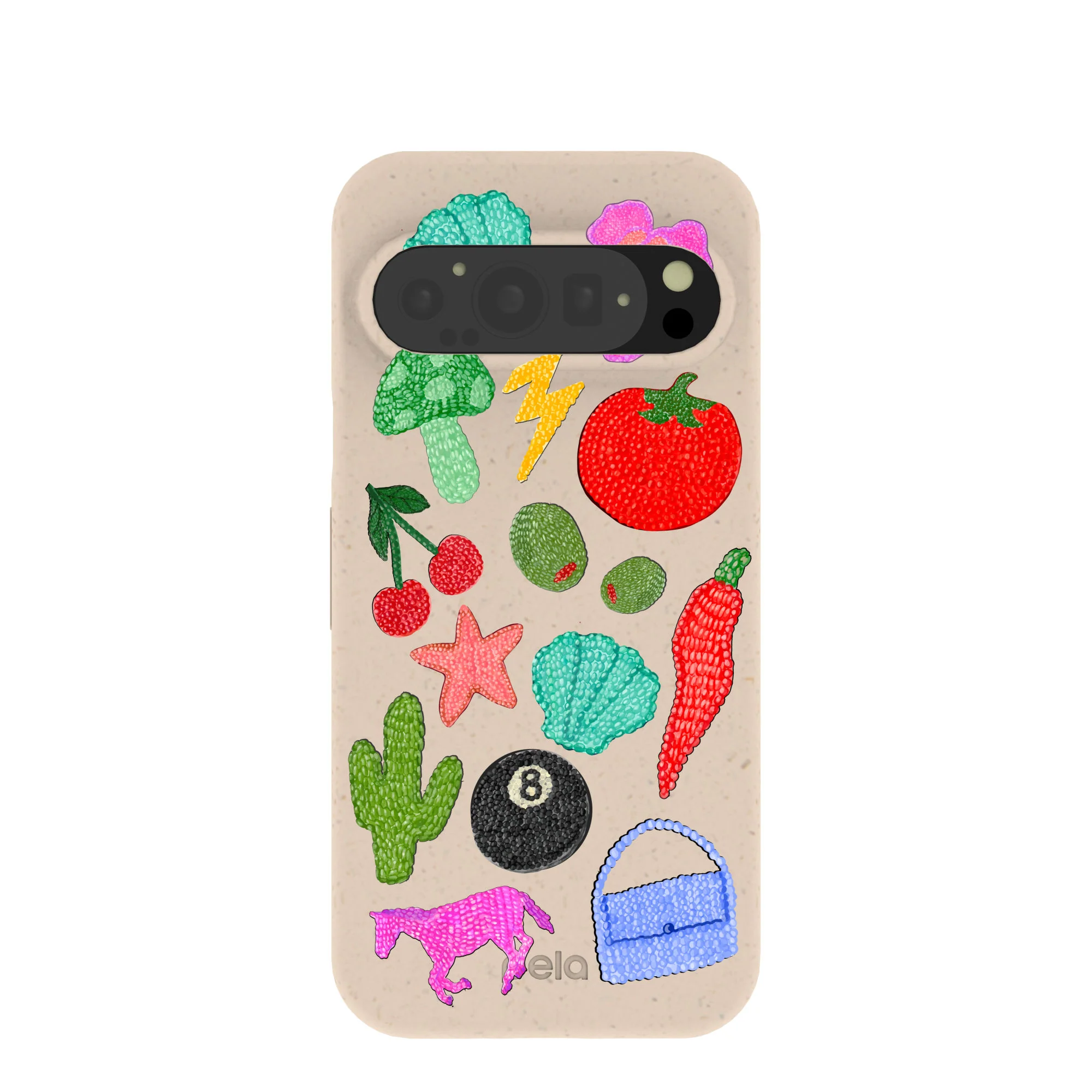 Seashell Whimsy Brooches Google Pixel 9/9 Pro Case