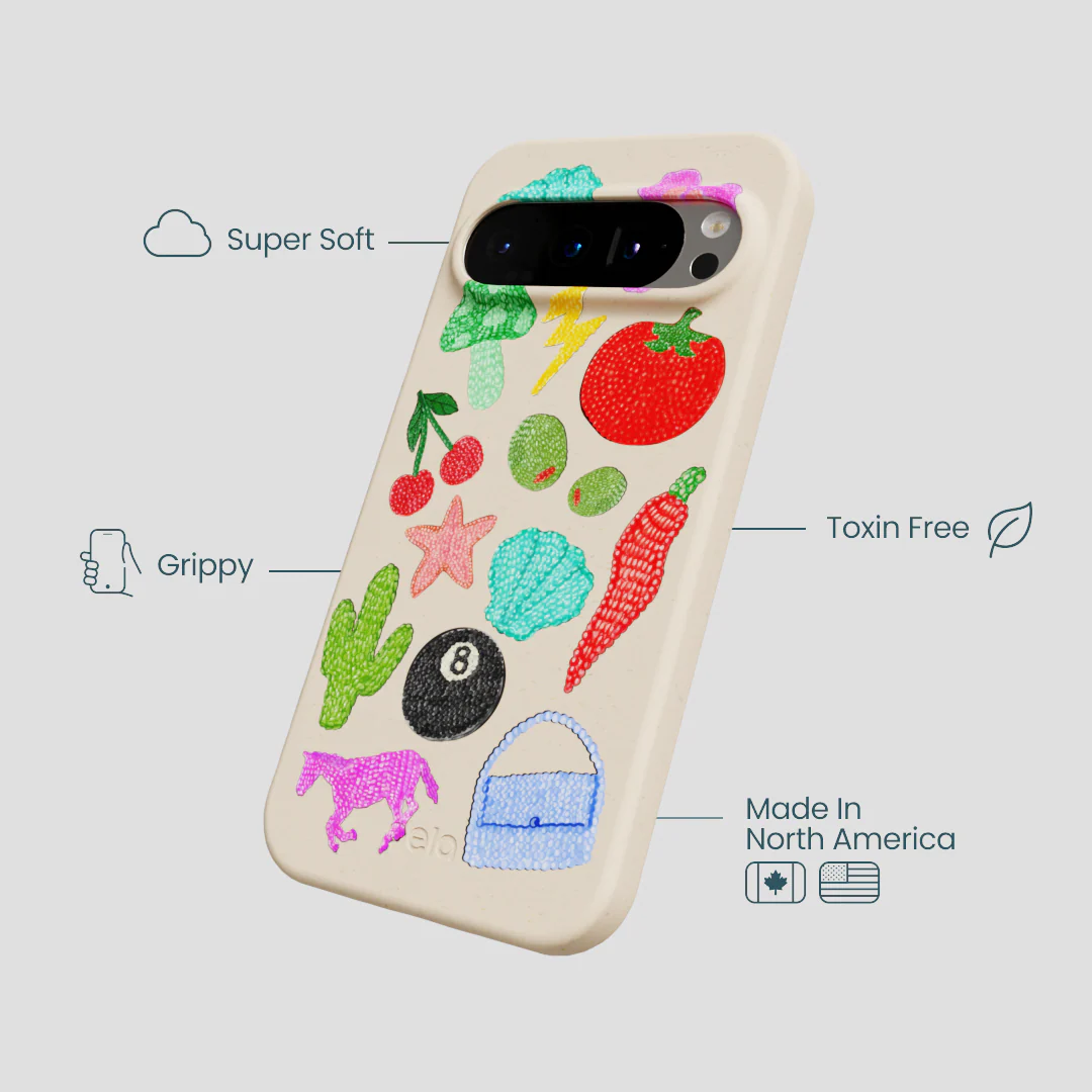 Seashell Whimsy Brooches Google Pixel 9/9 Pro Case - Image 4