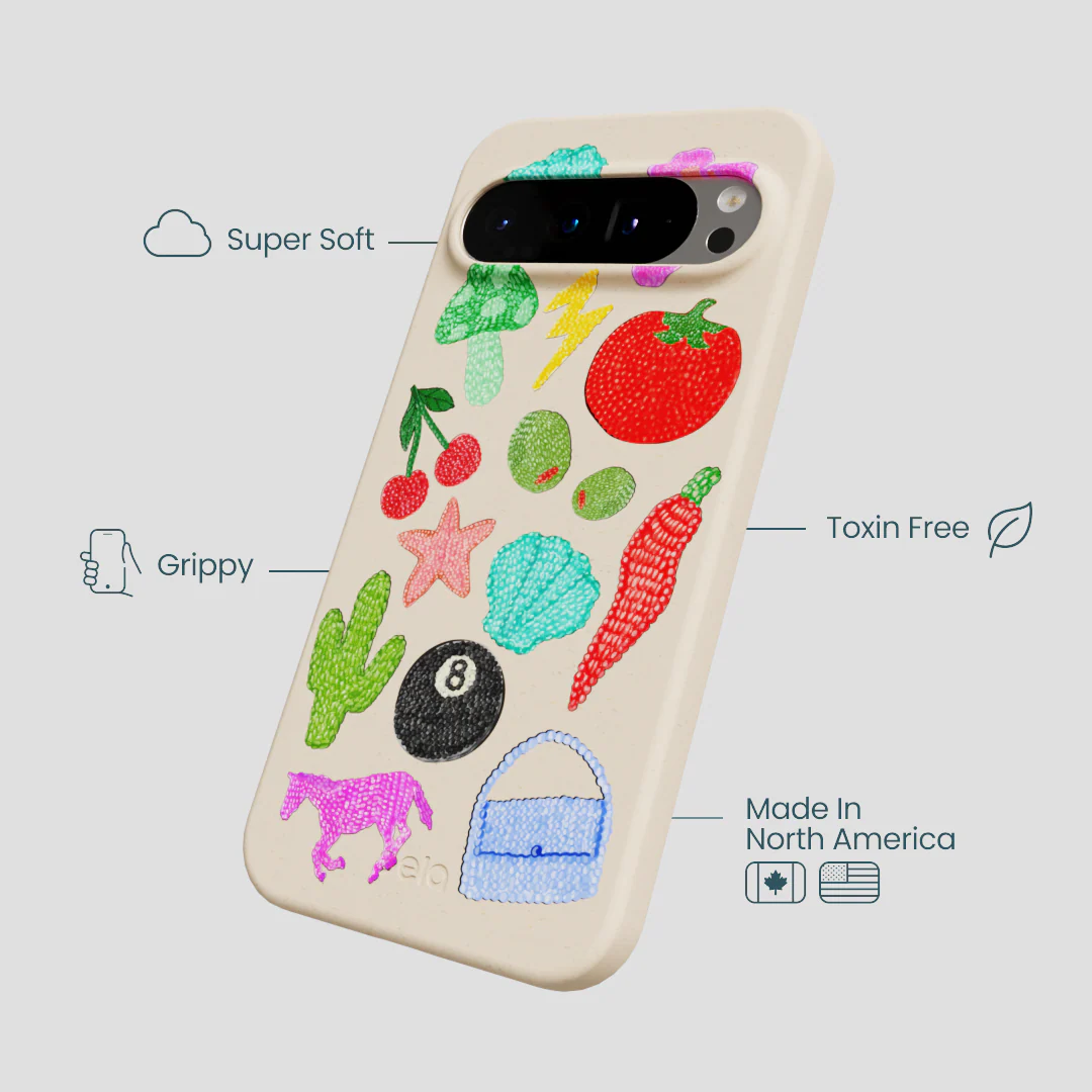 Seashell Whimsy Brooches Google Pixel 9 Pro XL Case - Image 4