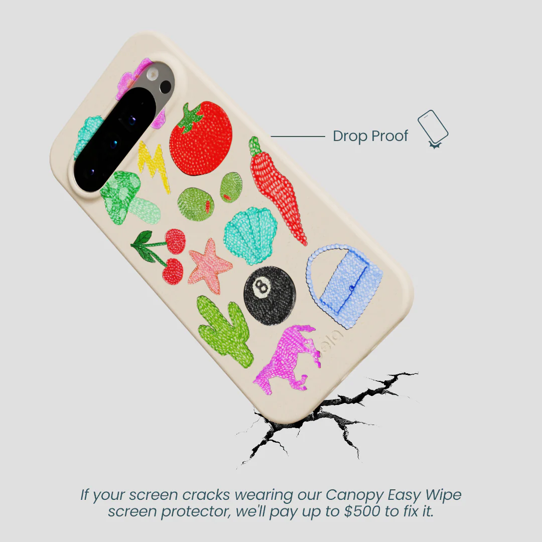 Seashell Whimsy Brooches Google Pixel 9 Pro XL Case - Image 5