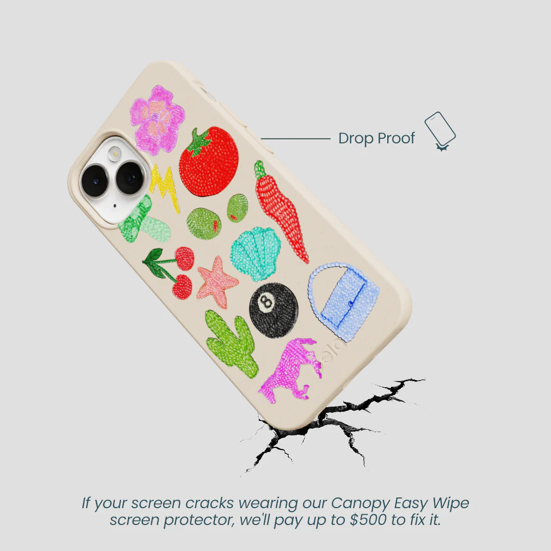 Seashell Whimsy Brooches iPhone 13 Case - Image 5