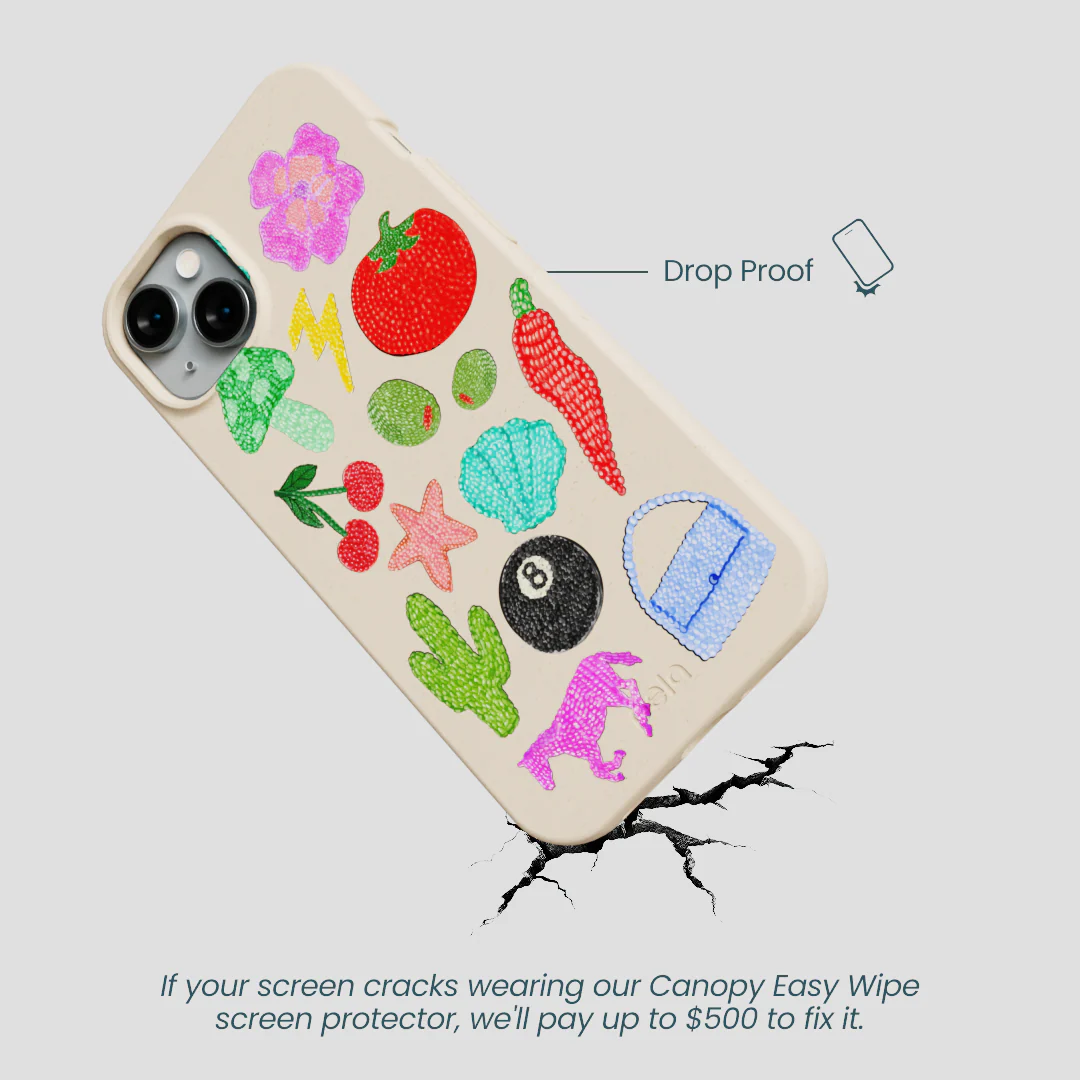 Seashell Whimsy Brooches iPhone 14 Plus Case - Image 5