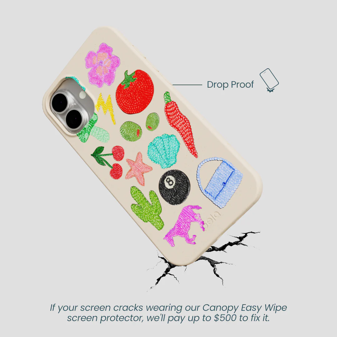 Seashell Whimsy Brooches iPhone 16 Plus Case - Image 5