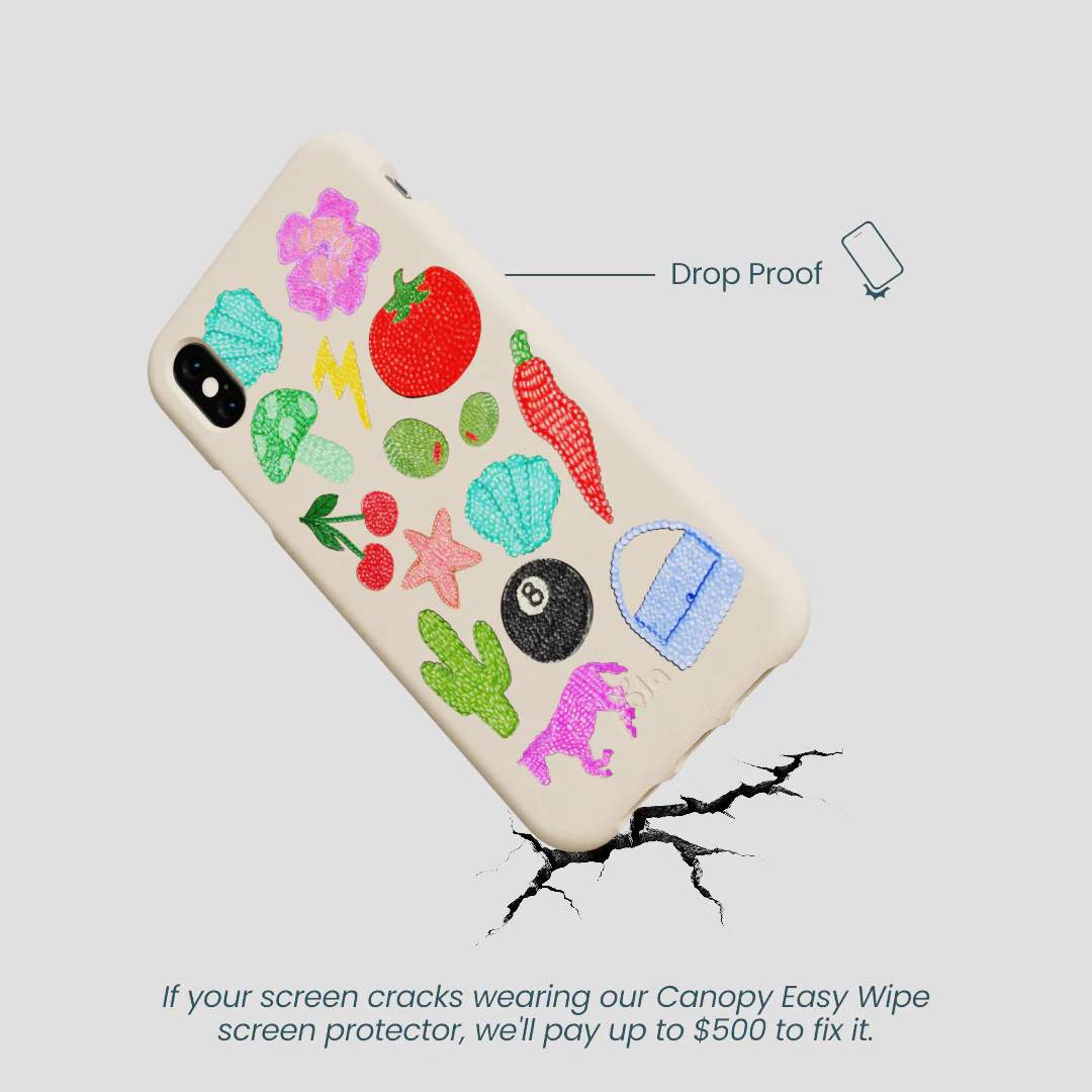 Seashell Whimsy Brooches iPhone XR Case - Image 4