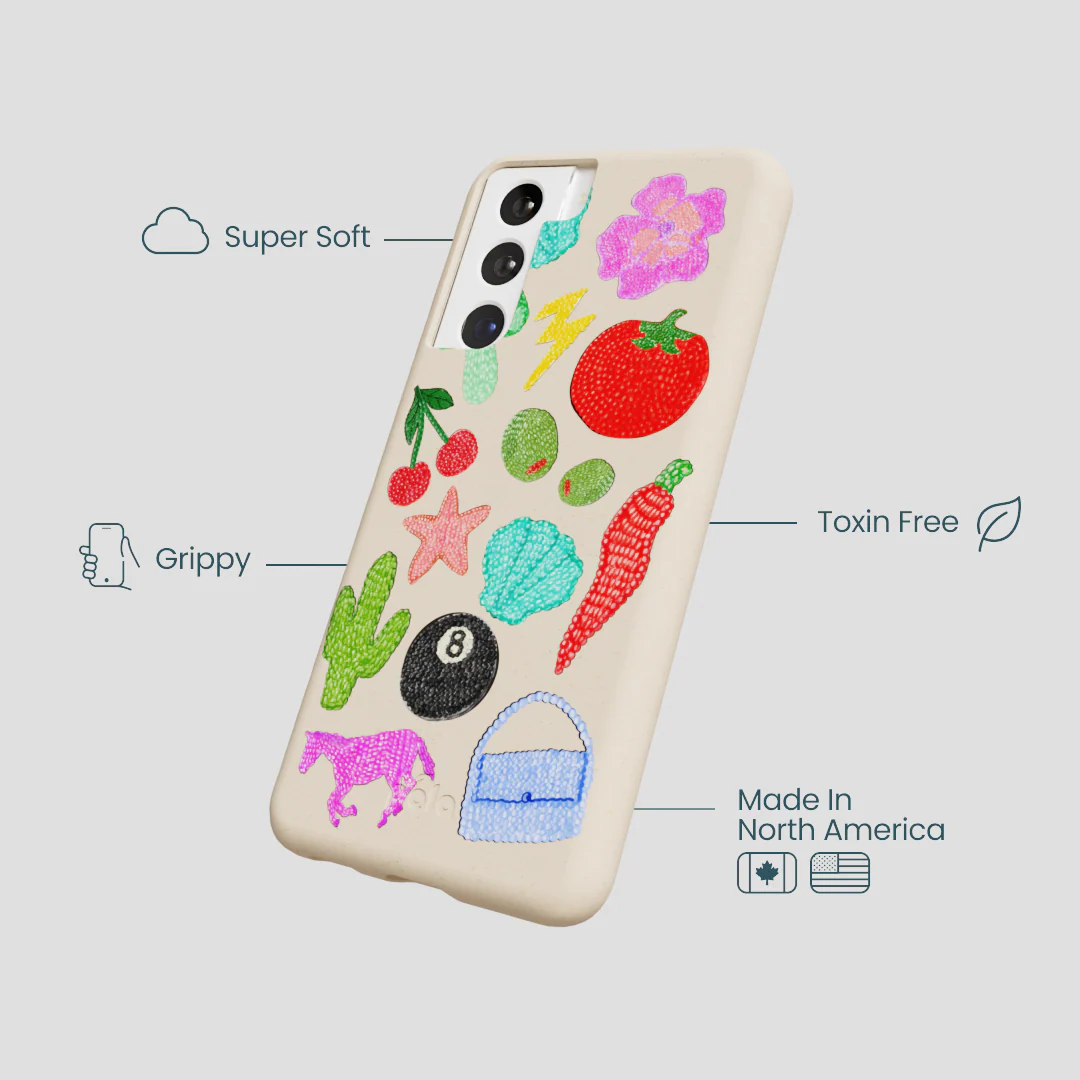 Seashell Whimsy Brooches Samsung Galaxy S21 Case - Image 4