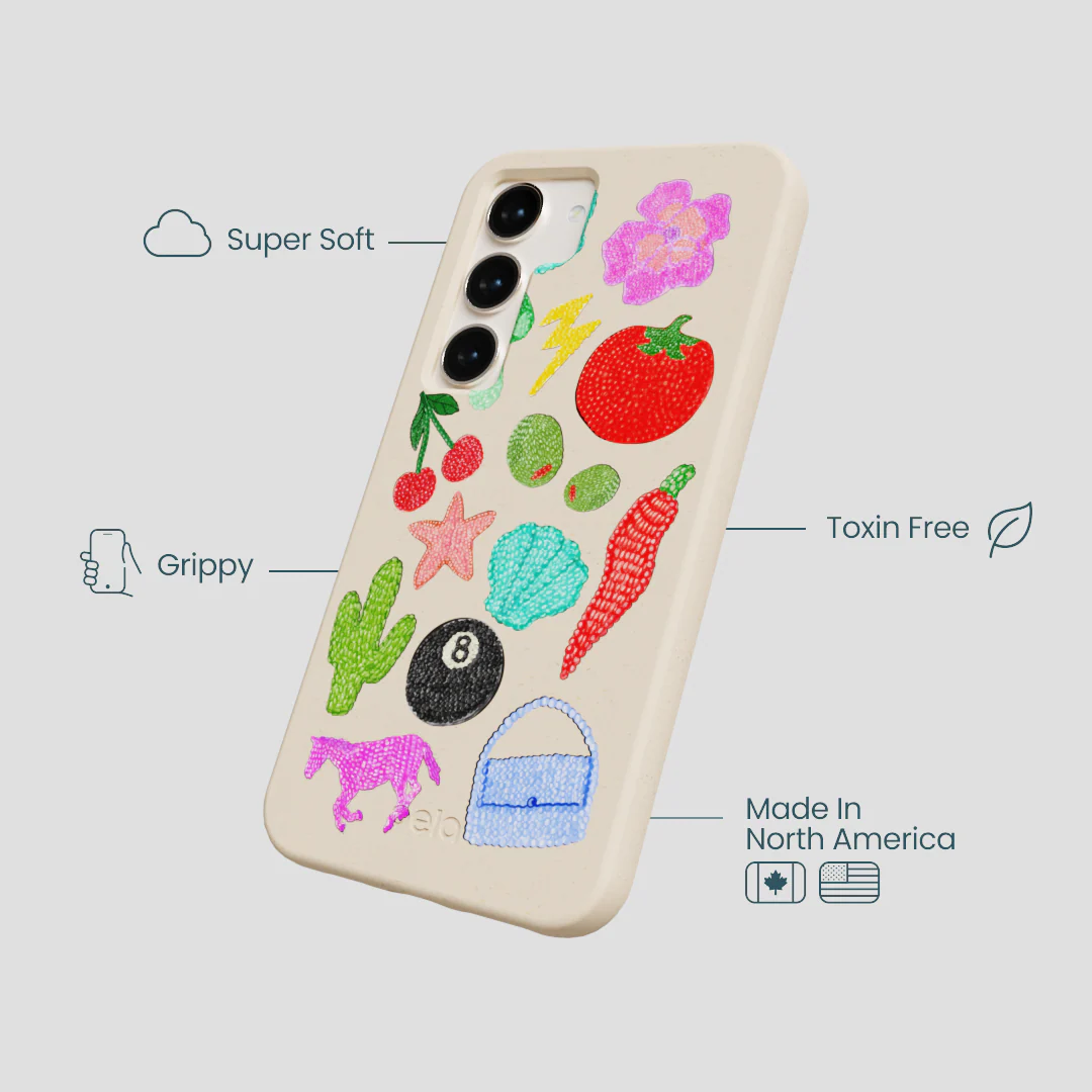 Seashell Whimsy Brooches Samsung Galaxy S23 Case - Image 4