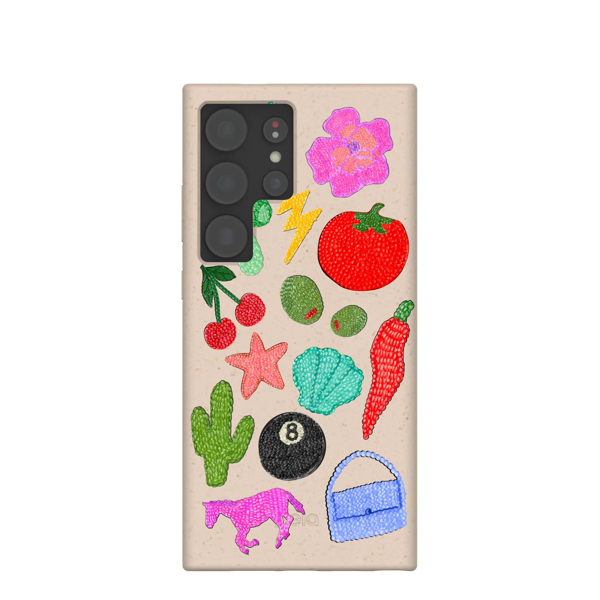 Seashell Whimsy Brooches Samsung Galaxy S24 Ultra Case