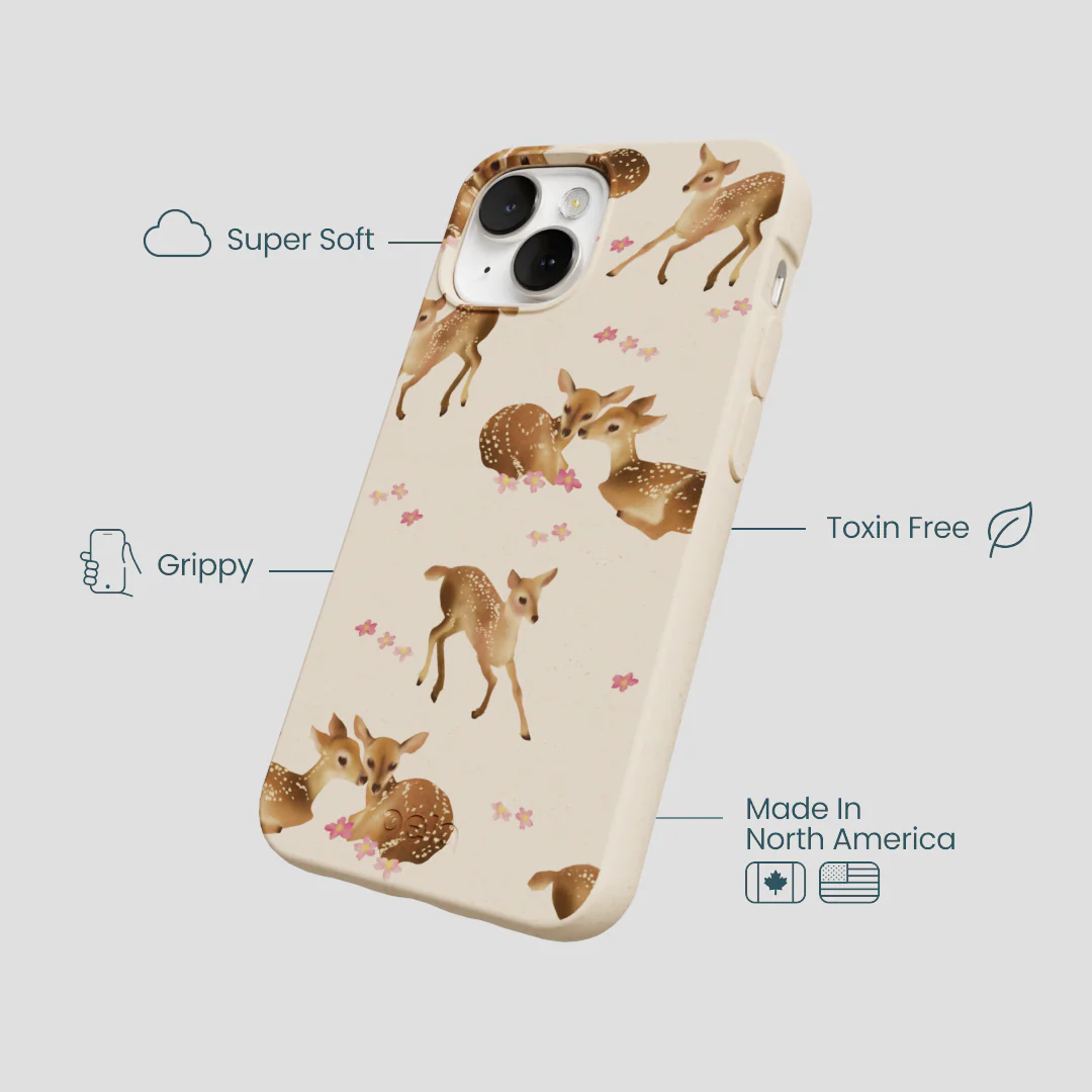 Seashell Whimsy Deer iPhone 13 Case - Image 4