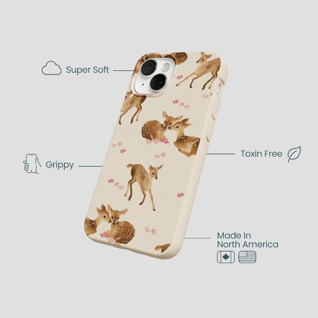Seashell Whimsy Deer iPhone 13 Mini Case - Image 4