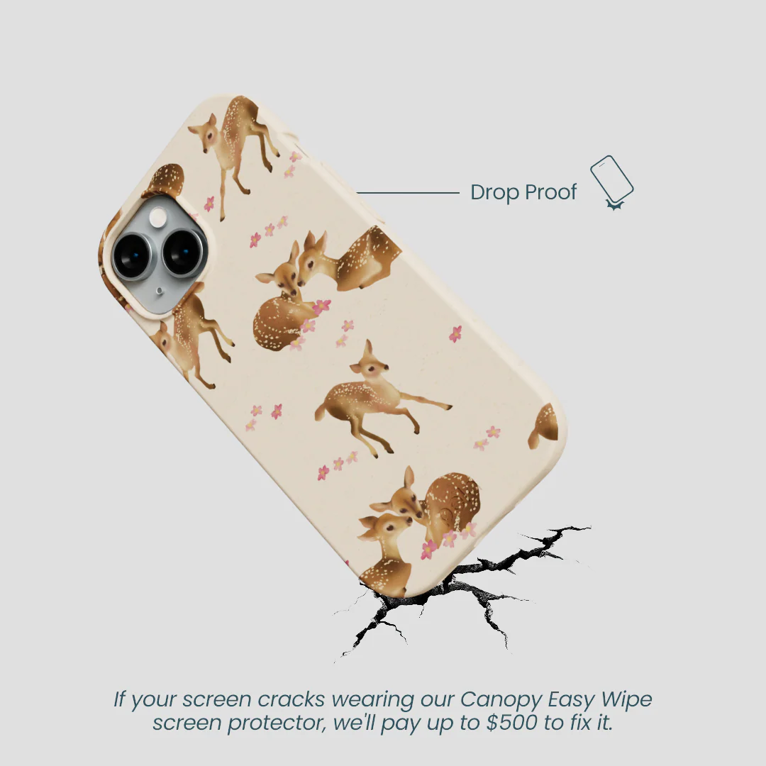 Seashell Whimsy Deer iPhone 14 Case - Image 5