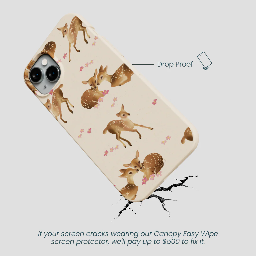 Seashell Whimsy Deer iPhone 15 Plus Case - Image 5