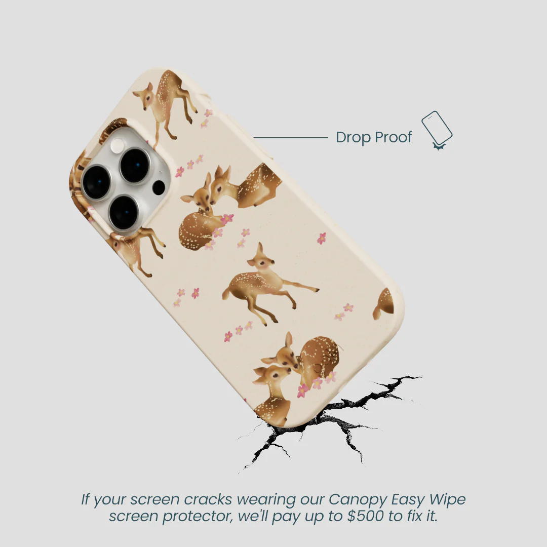 Seashell Whimsy Deer iPhone 15 Pro Case - Image 5
