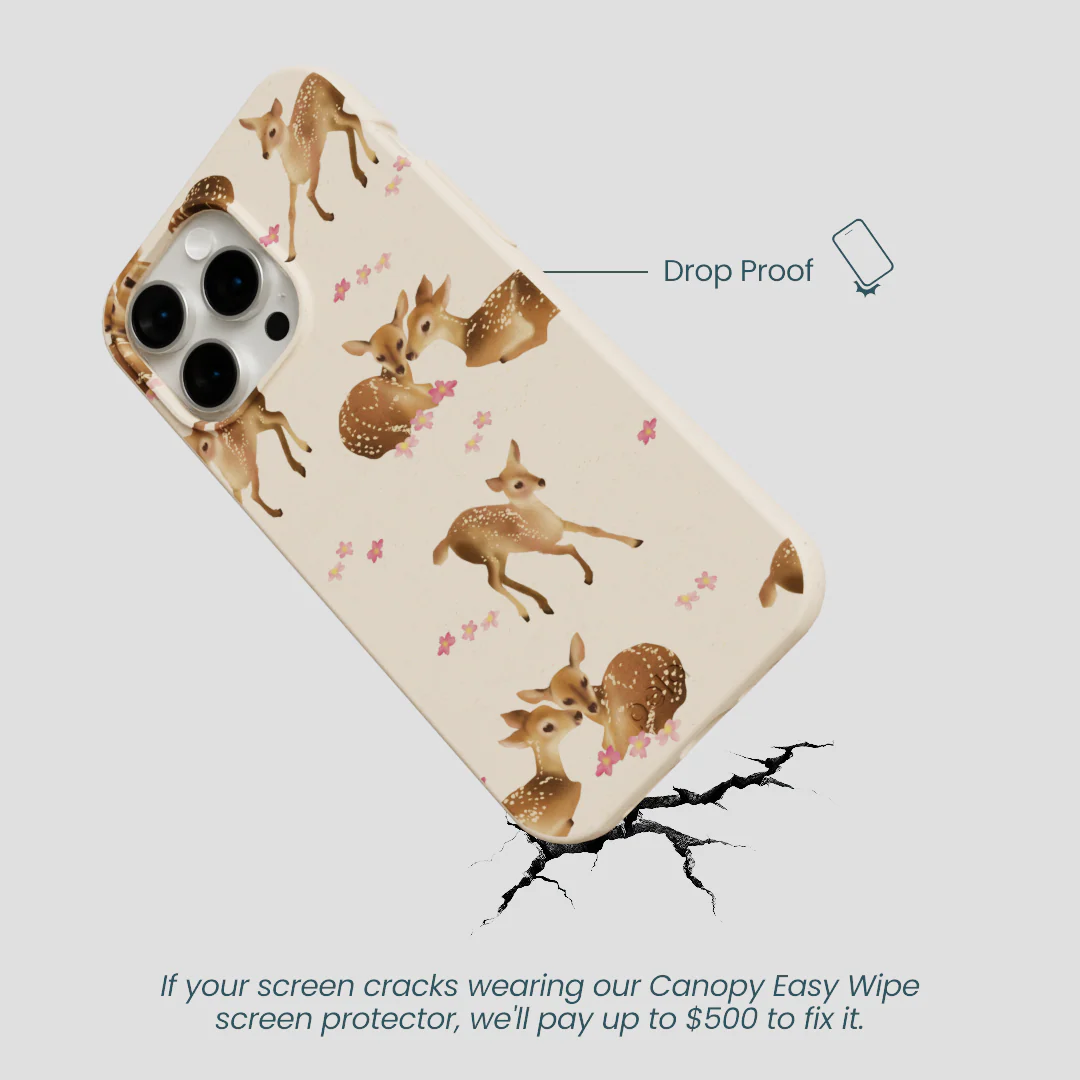 Seashell Whimsy Deer iPhone 15 Pro Max Case - Image 5