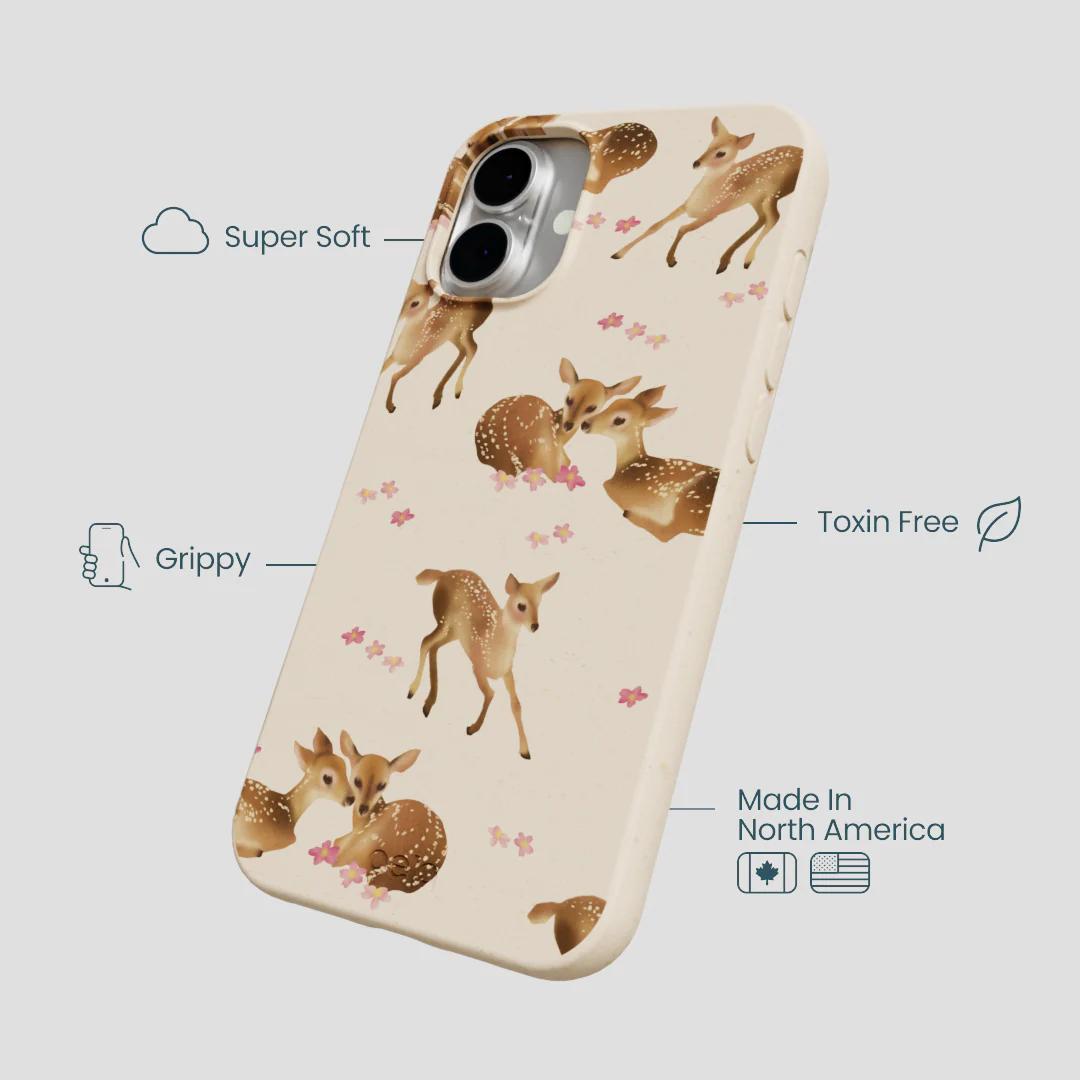 Seashell Whimsy Deer iPhone 16 Plus Case - Image 4