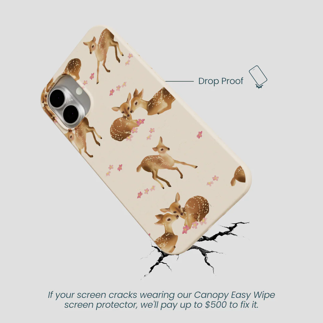Seashell Whimsy Deer iPhone 16 Plus Case - Image 5