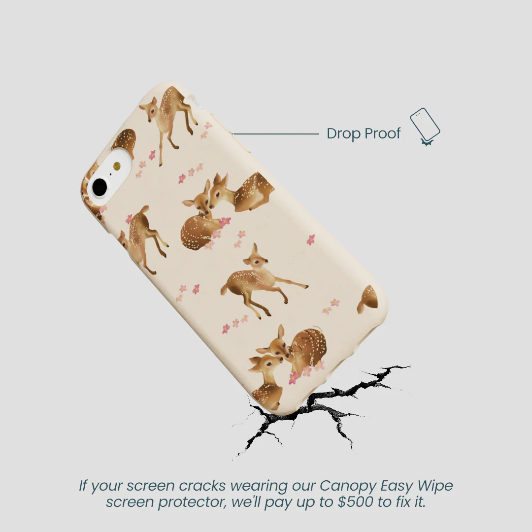 Seashell Whimsy Deer iPhone 6/6s/7/8/SE Case - Image 5