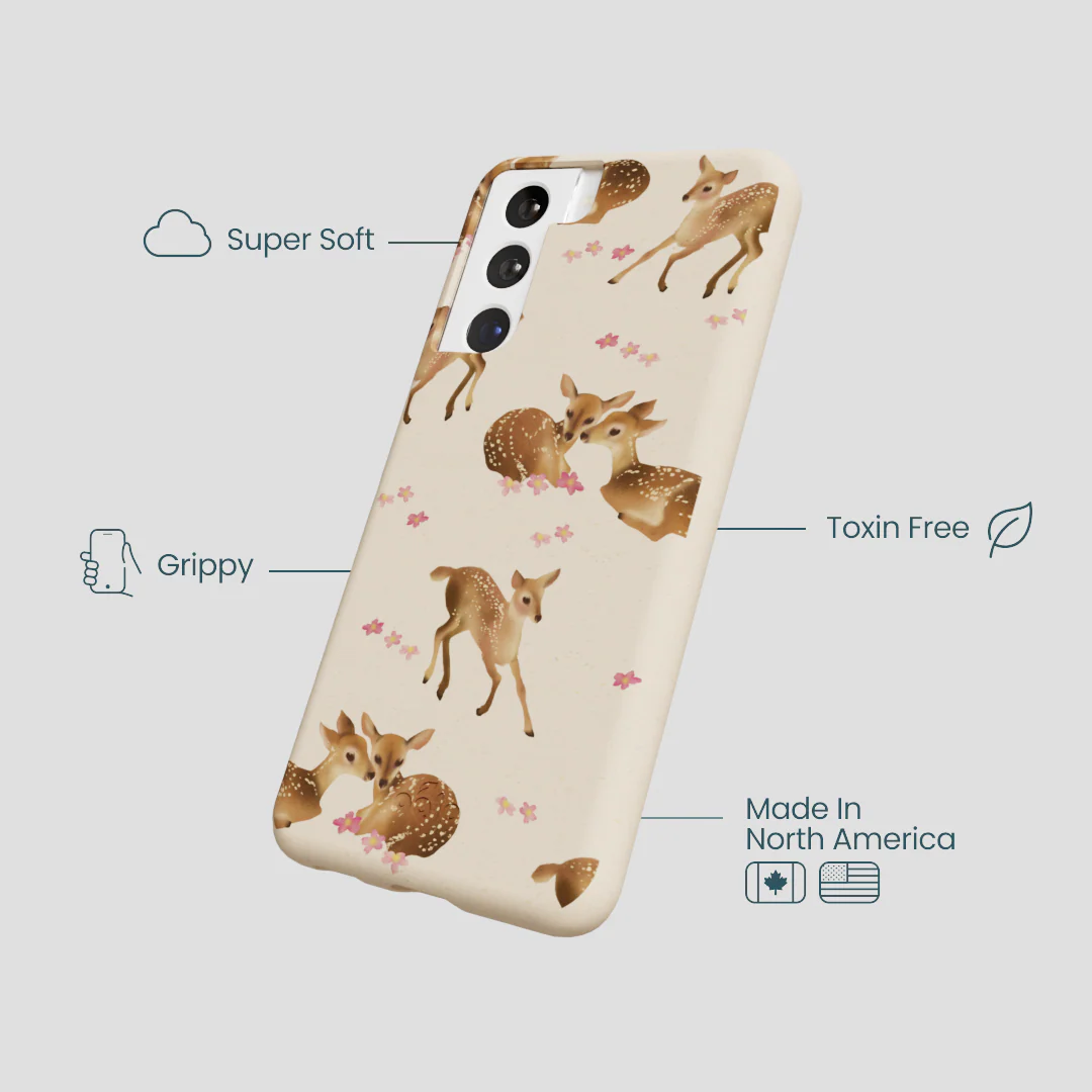 Seashell Whimsy Deer Samsung Galaxy S21 Case - Image 4