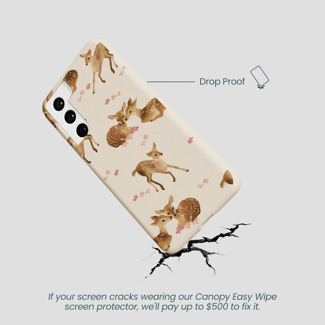 Seashell Whimsy Deer Samsung Galaxy S21 Case - Image 5