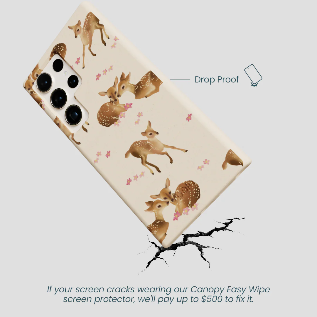 Seashell Whimsy Deer Samsung Galaxy S24 Ultra Case - Image 5