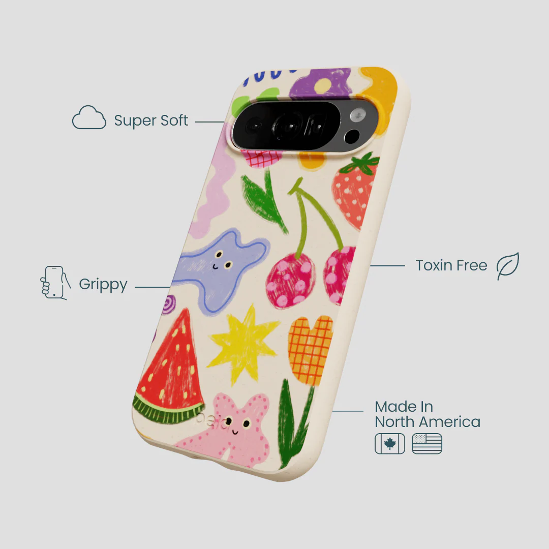 Seashell Whimsy Shapes Google Pixel 10/10 Pro Case - Image 4