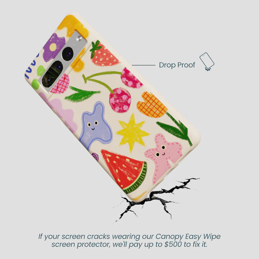 Seashell Whimsy Shapes Google Pixel 7 Pro Case - Image 5